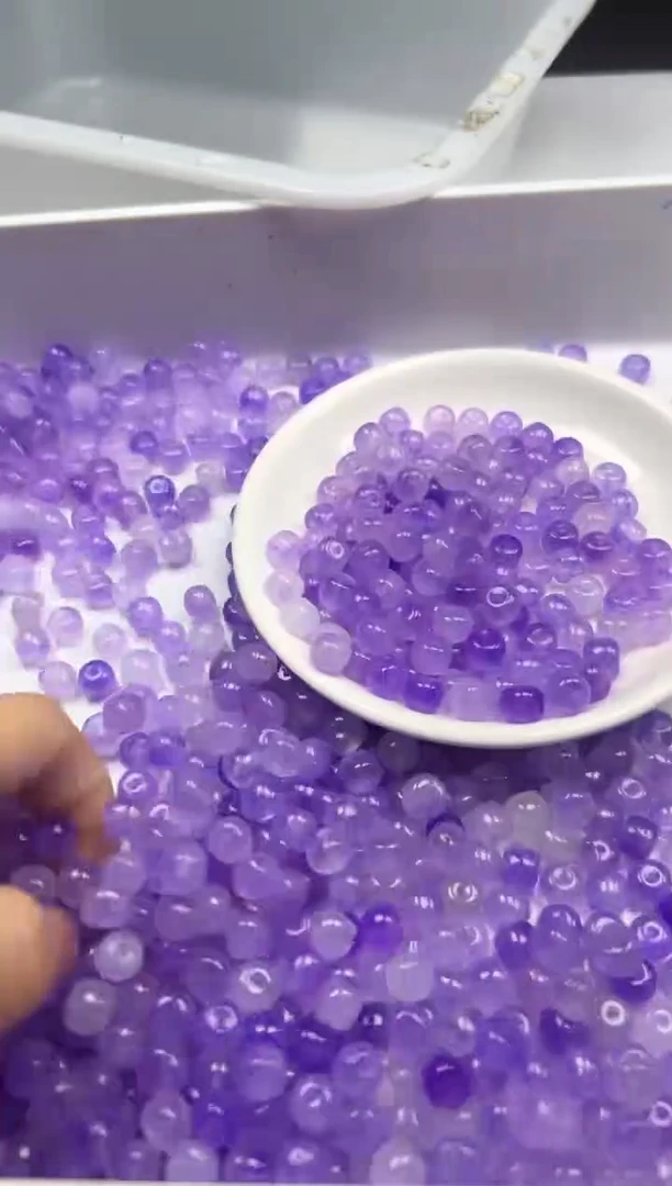 未镶嵌颈饰水晶W1772紫水晶老型8*7mm*20颗