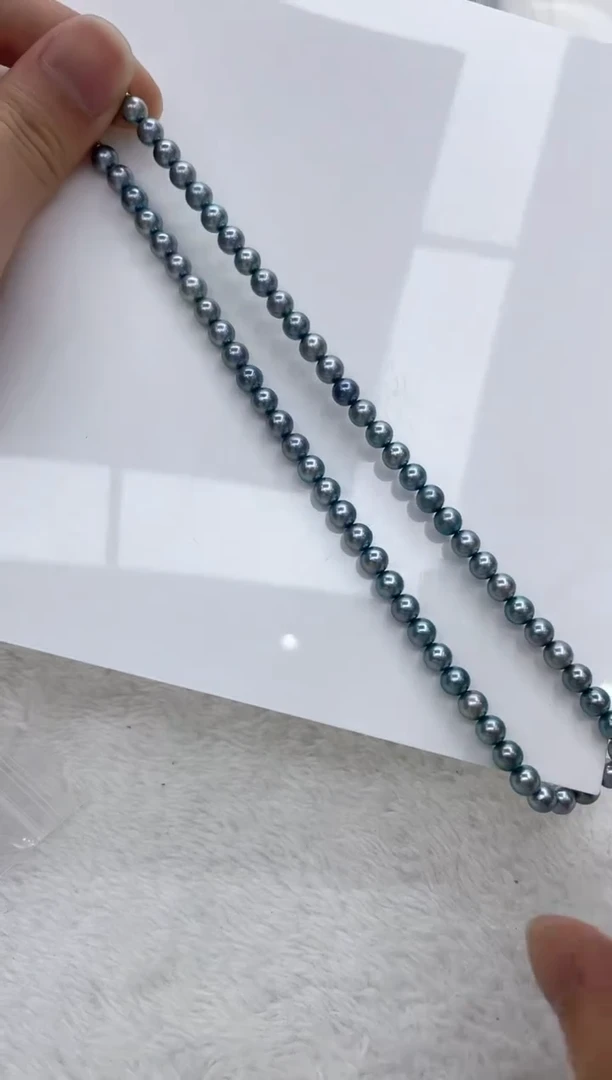 【闪购商品】海水珍珠颈饰银S925镶嵌海水珍珠项链