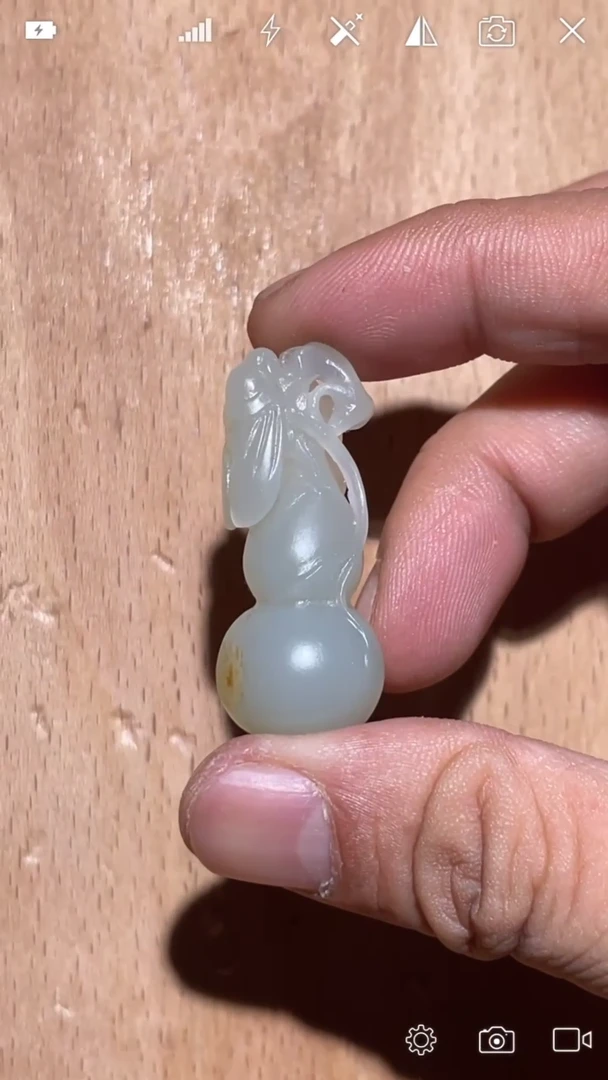 【闪购商品】和田玉YY未镶嵌福禄蝉吊坠