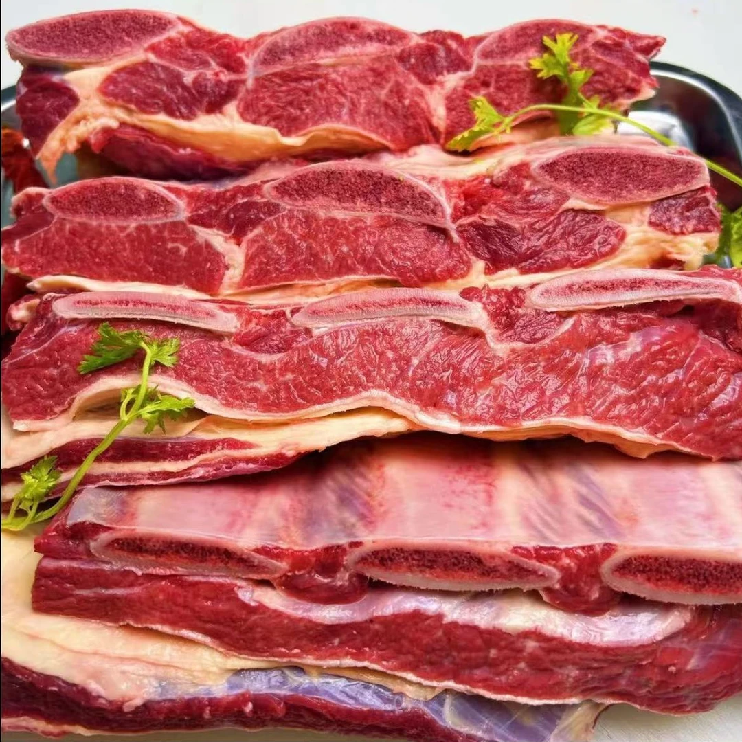 【5斤装】清真原切牛肋排 断骨连肉 整根新鲜炖煮顺丰/京东包邮G1