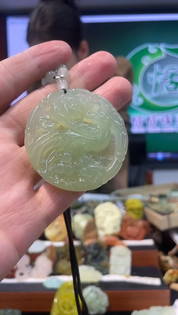 【闪购商品】岫玉吊坠未镶嵌微瑕不退不换