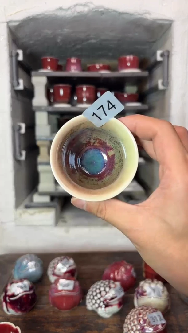 【闪购商品】摆件钧瓷窑变精品茶器