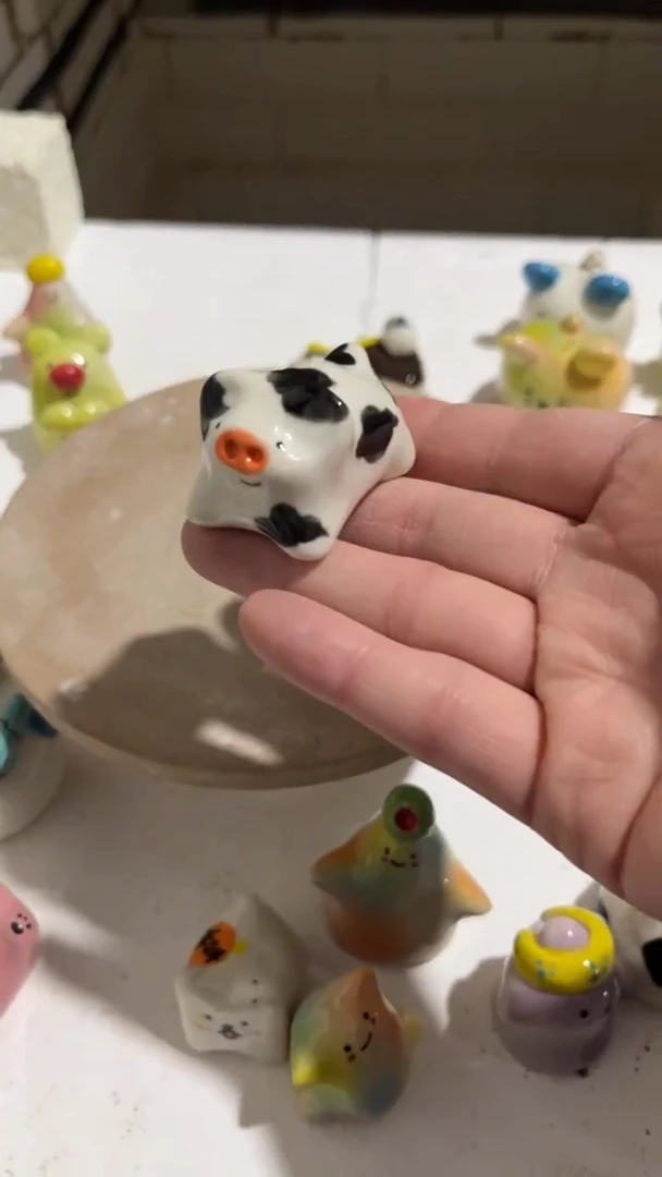 【闪购商品】摆件155微瑕手工陶瓷摆件