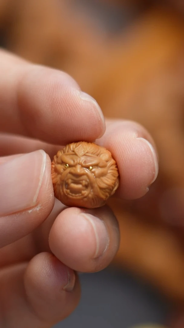 猴头核桃吊坠大圣