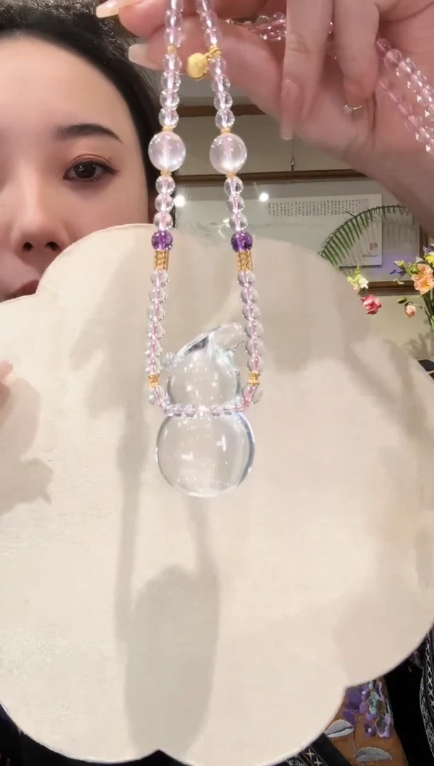 【闪购商品】水晶颈饰未镶嵌国风