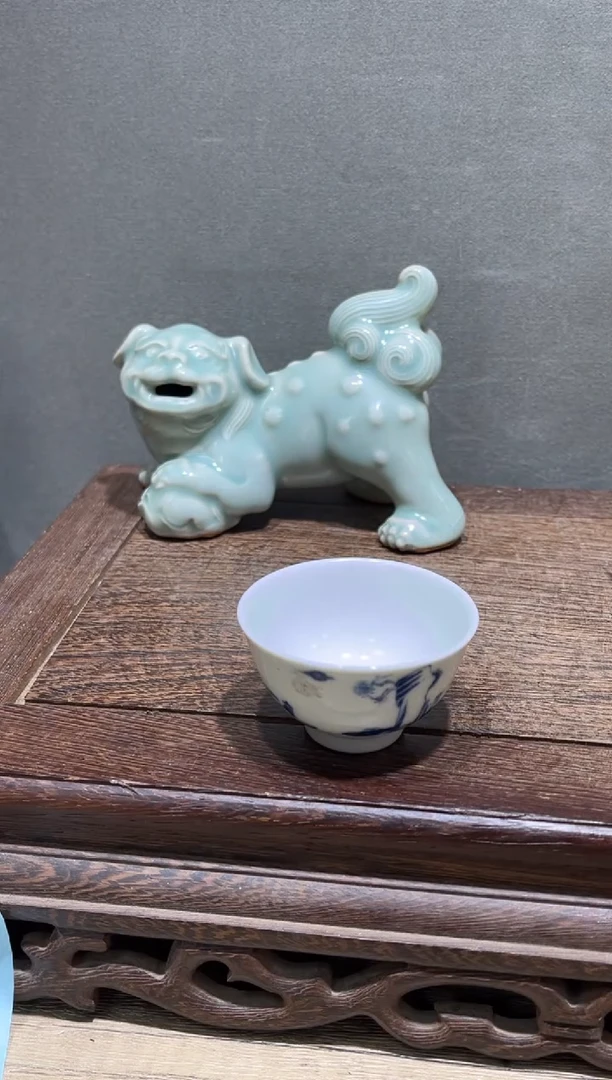 瓷片子*A581 瓷器小摆件小摆件