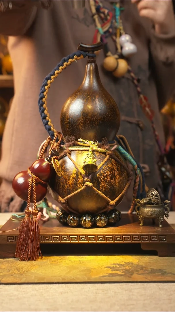 458大漆一物一拍记葫堂出品【不带手串】