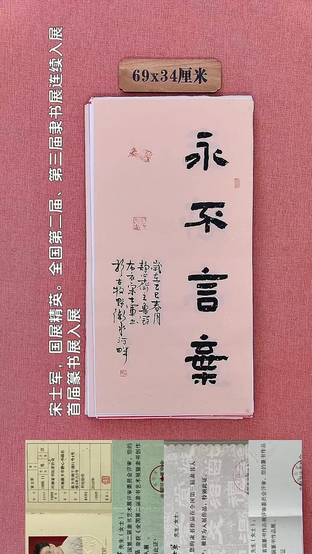 书法230        宋老师书法作品
