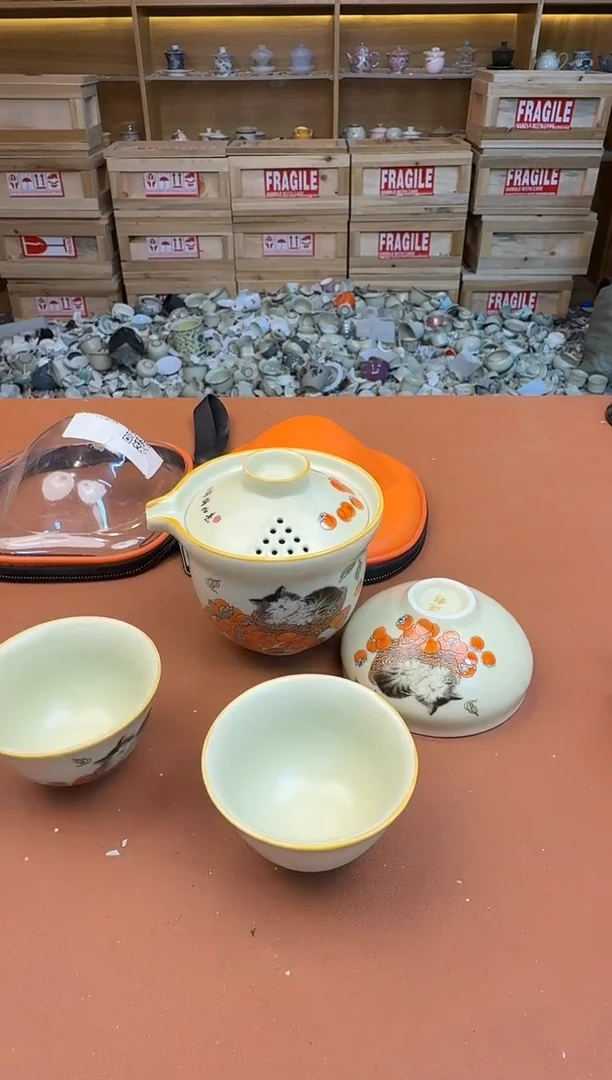 旅行有些茶具有瑕疵介意勿拍，库存清货都是孤品亏本卖