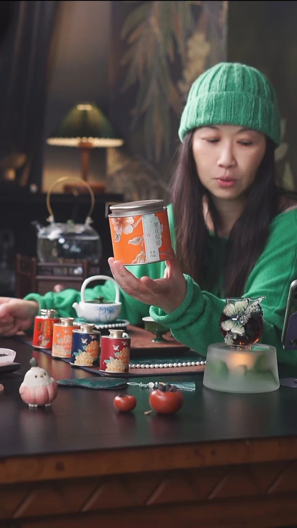 菜籽100g罐装茶叶白茶
