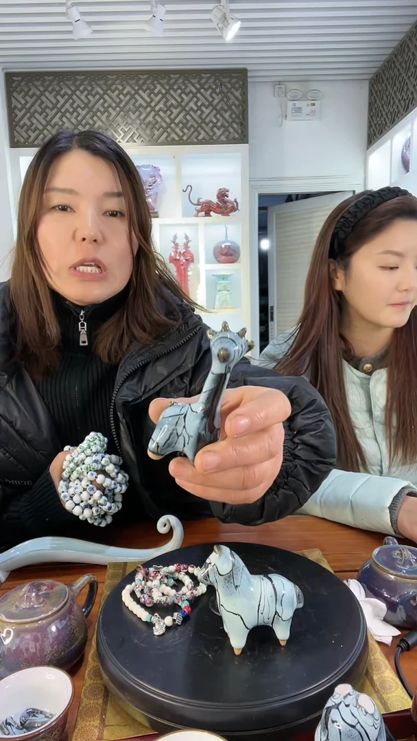 【闪购商品】摆件小鹿 土魂钧瓷