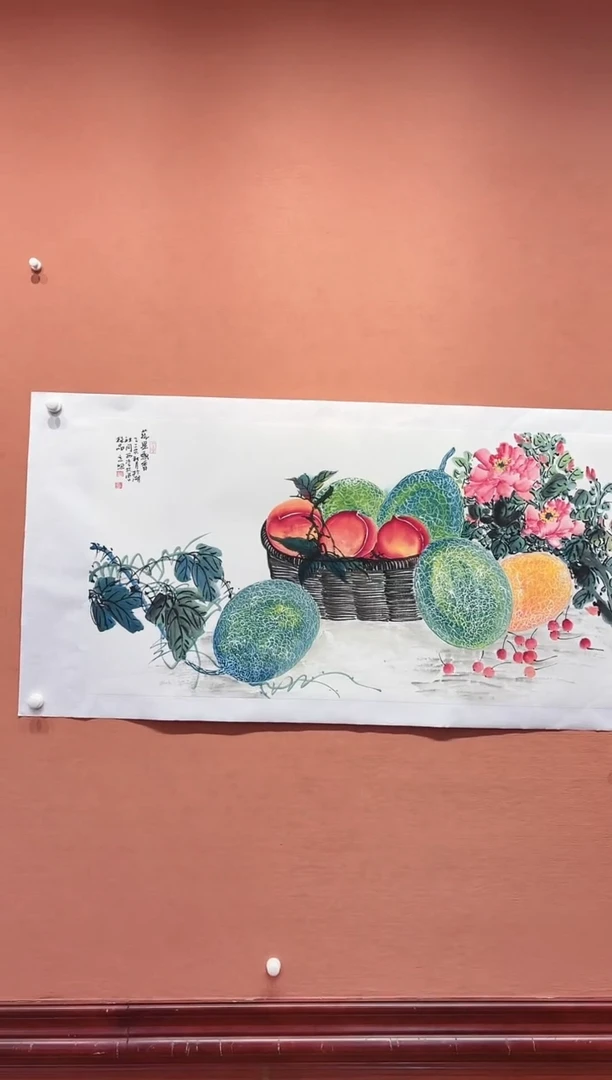 国画发**?师立照老师国画作品