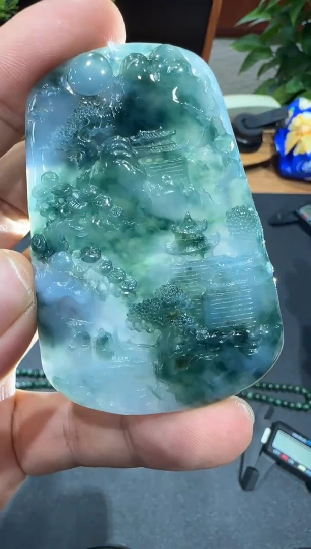 未镶嵌挂件翡翠A货翡翠多样性孤品