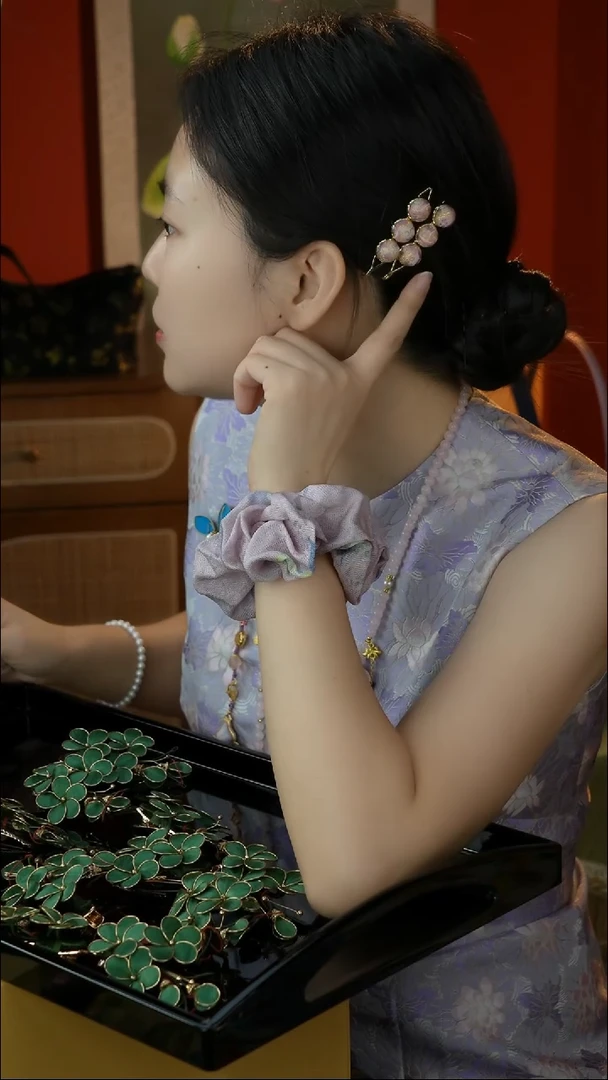 刺绣纯手工非遗国风饰品