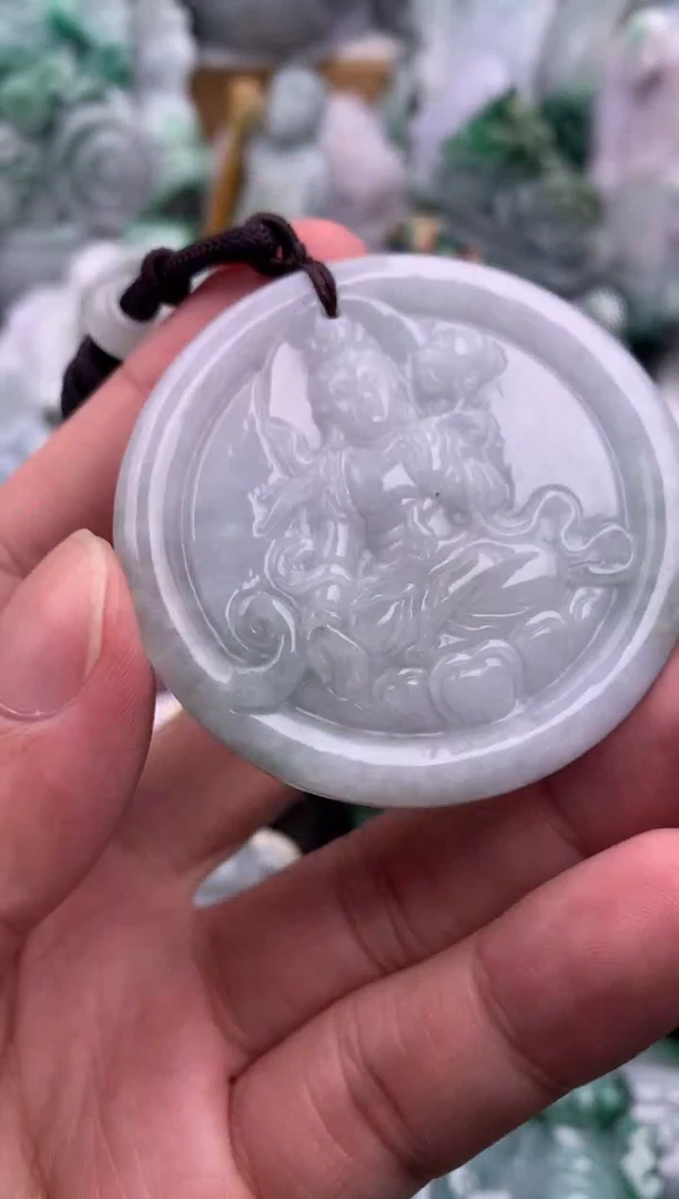 吊坠(不含链)未镶嵌翡翠1