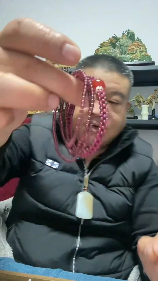 未镶嵌手串石榴石玛瑙单圈手编手串送三圈石榴石叠戴手串