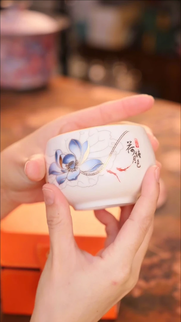 【闪购商品】陶瓷茶具（无礼盒无茶盘）@@A6987