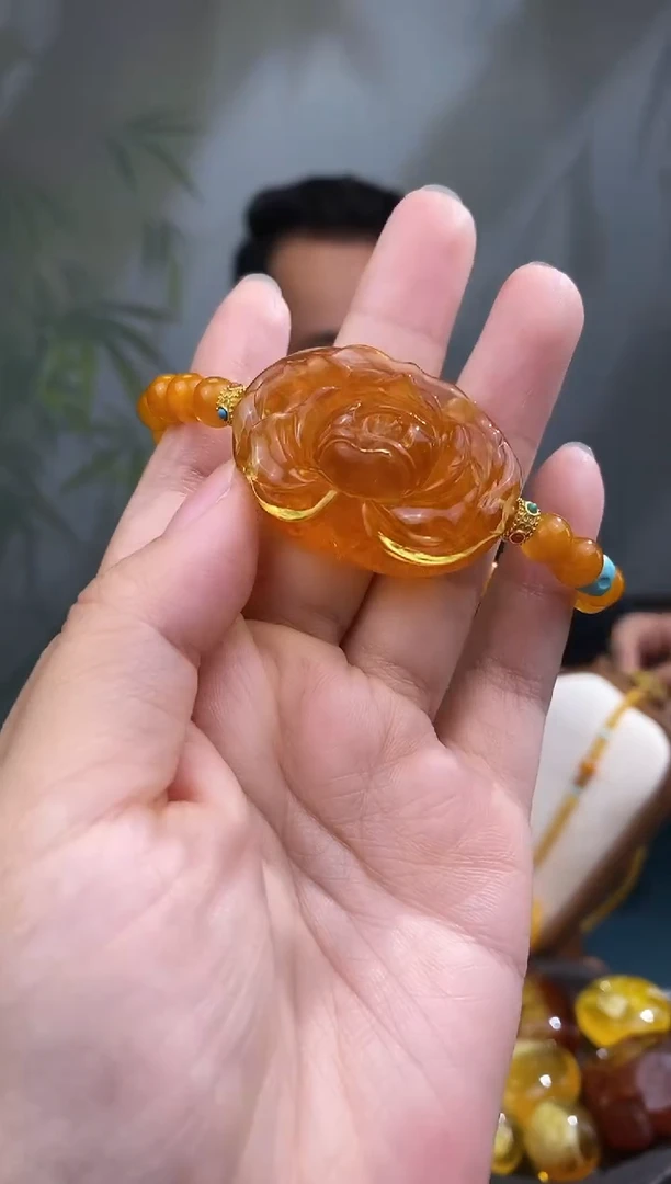 裸石琥珀未镶嵌基地发货 一物一证 顺丰包邮