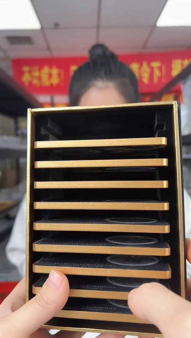 纯银萨摩亚 黑卡 纪念龙币 十联 带金卡