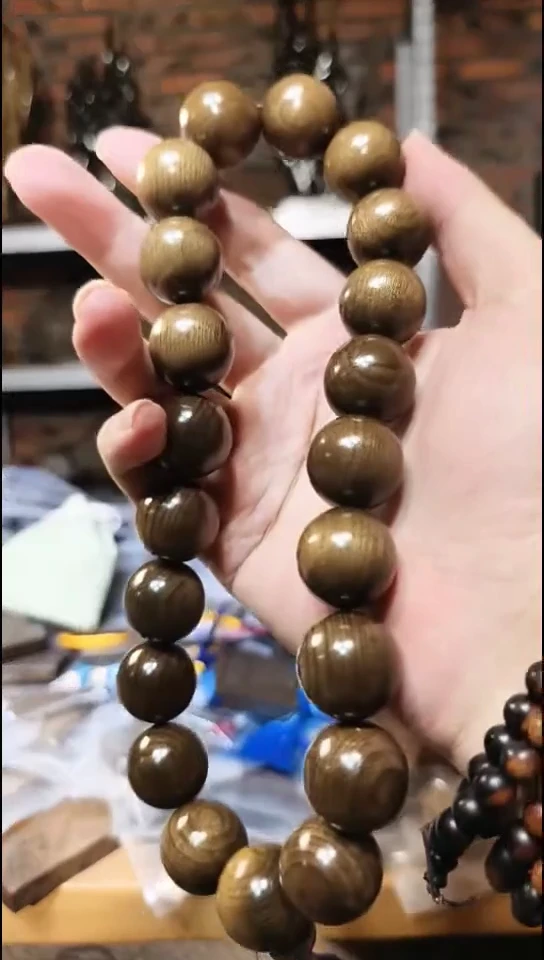 金丝楠2.0阴沉绿双圈手持