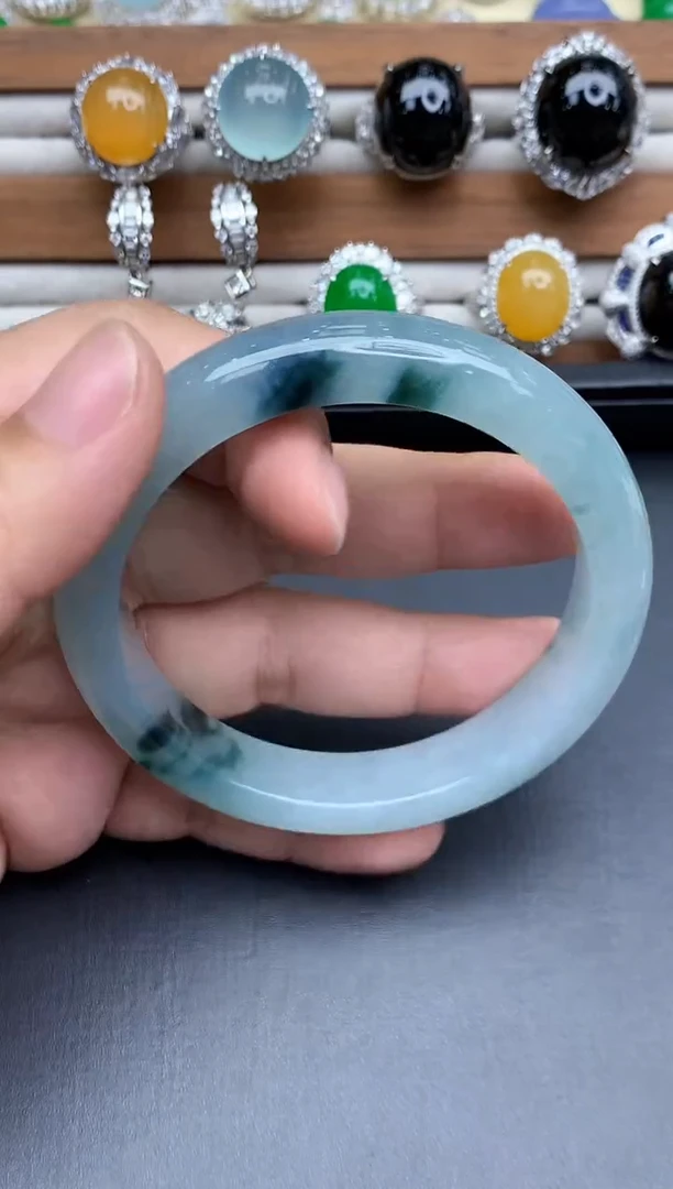 未镶嵌手镯翡翠540-中国好珍宝