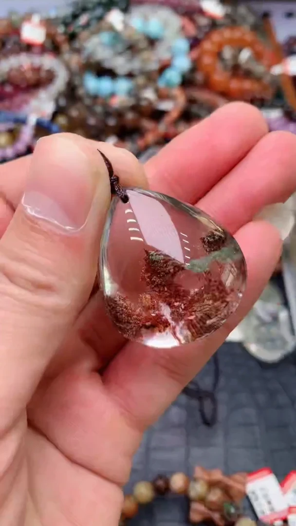 【闪购商品】水晶吊坠(赠链)未镶嵌27