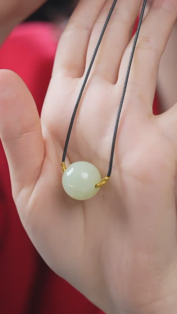 【闪购商品】和田玉吊坠(赠链)未镶嵌DS16L01和田玉黄白老玉单珠