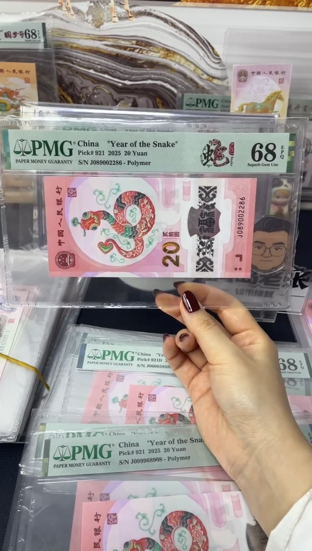 塑料蛇钞龙珠号68分J089002286尾6