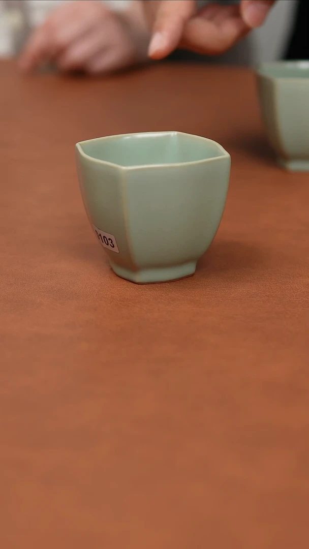 富山严选原矿汝瓷方口杯