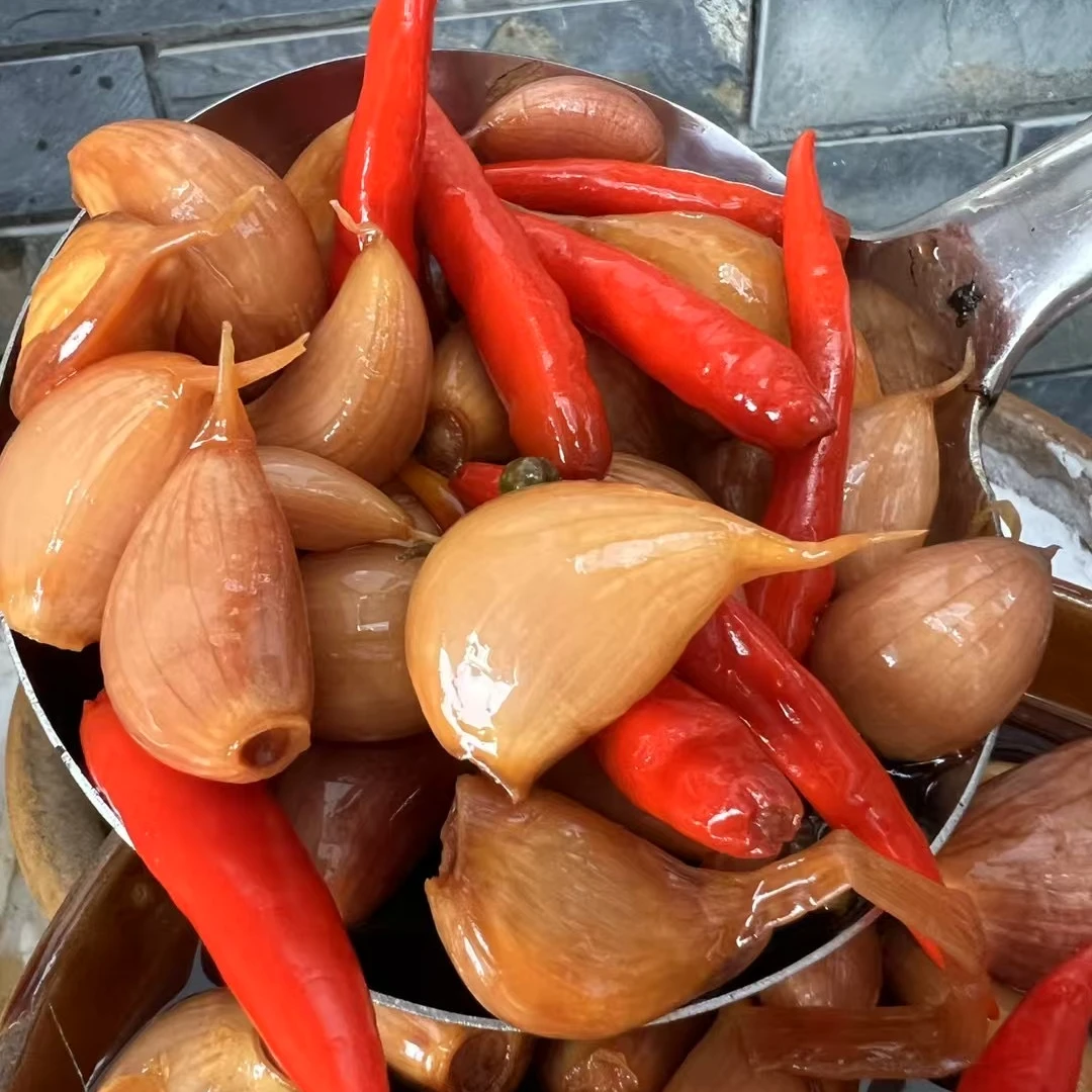 勤劳婆媳湖北宜昌长阳泡菜糖蒜 糖醋蒜 腌蒜糖蒜 甜蒜 下饭菜食用