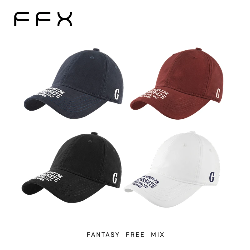 FANTASY FREE MIX【于文文同款】【轻刻】立体刺绣复古时尚字母棒球帽