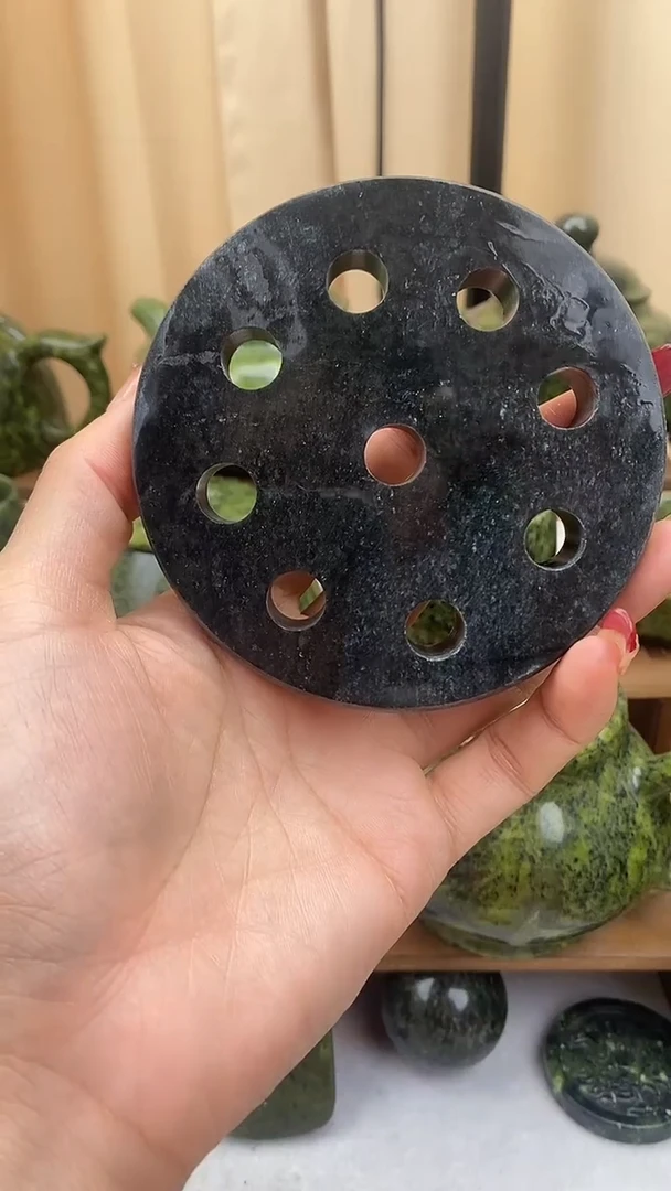 【闪购商品】蛇纹石玉煮饭石未镶嵌煮饭石