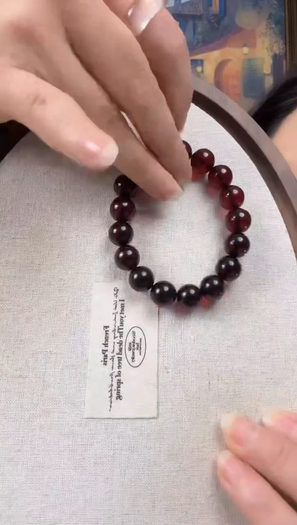 手链血珀未镶嵌纯天然手串血珀