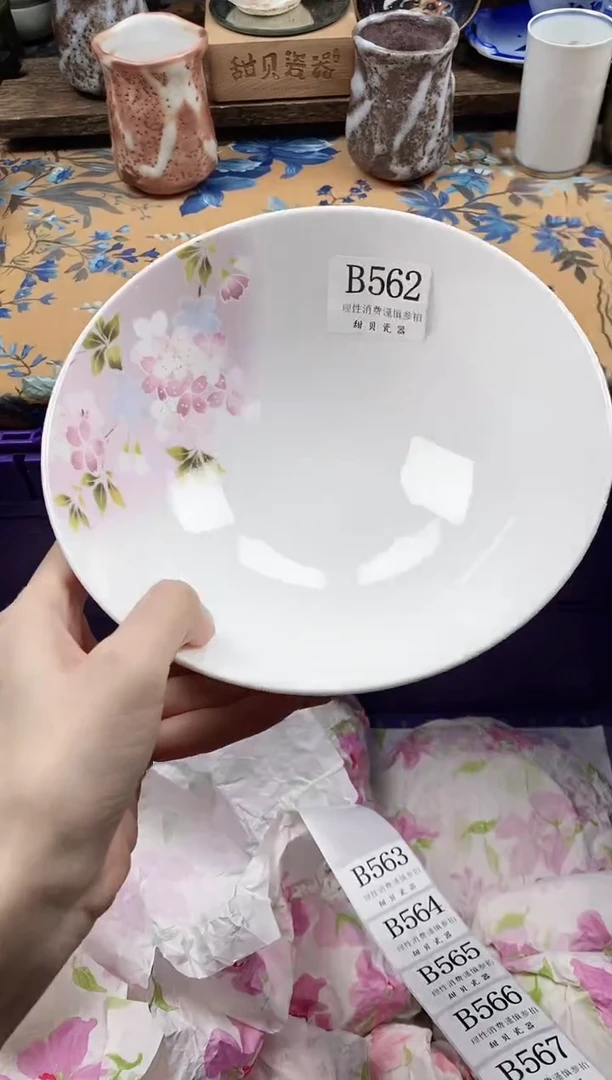 瓷片墨****.                B562