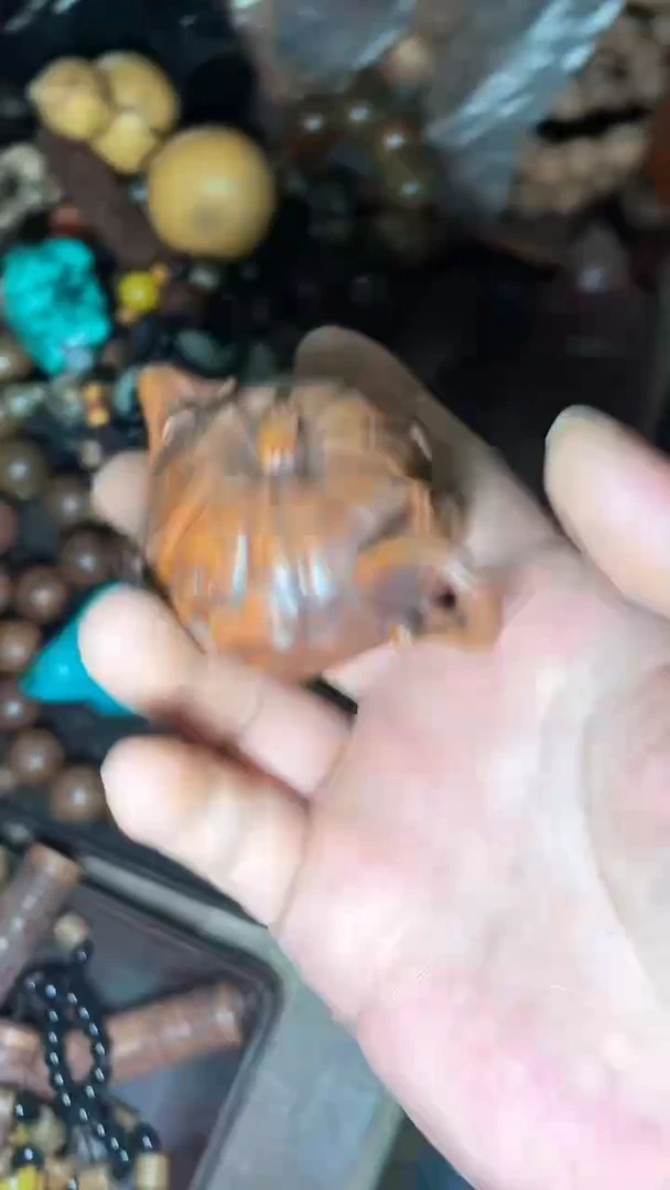 香榧木摆件---------（墨序甄选）手把壶