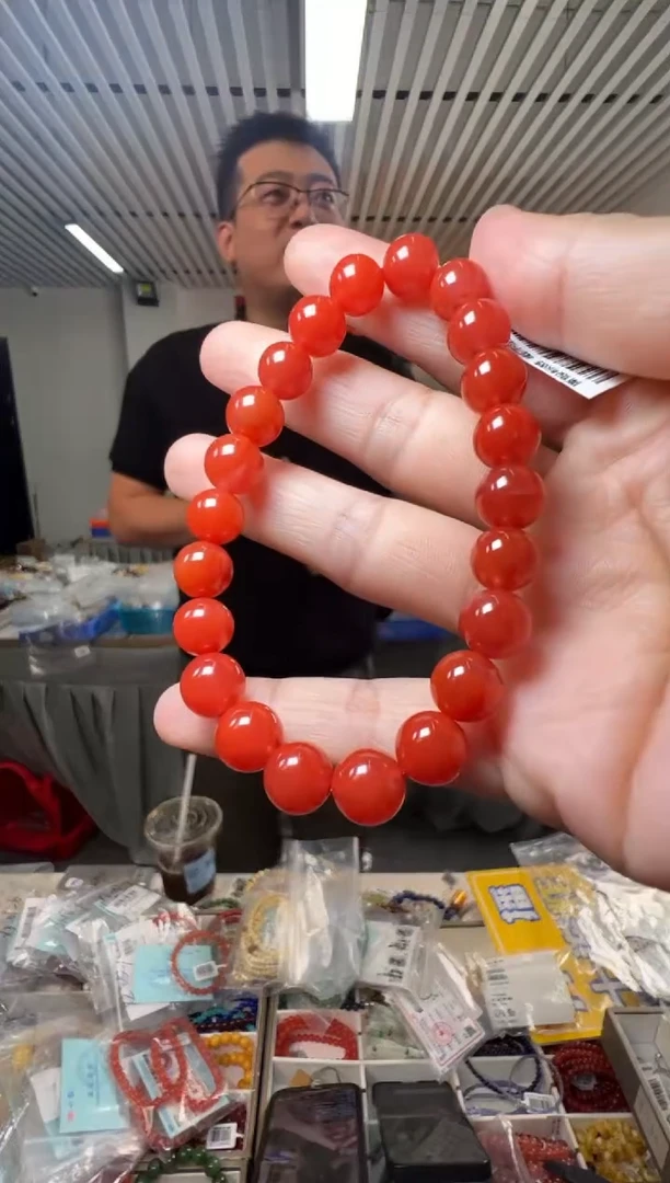 未镶嵌手串南红玛瑙约8-9mm南红手串