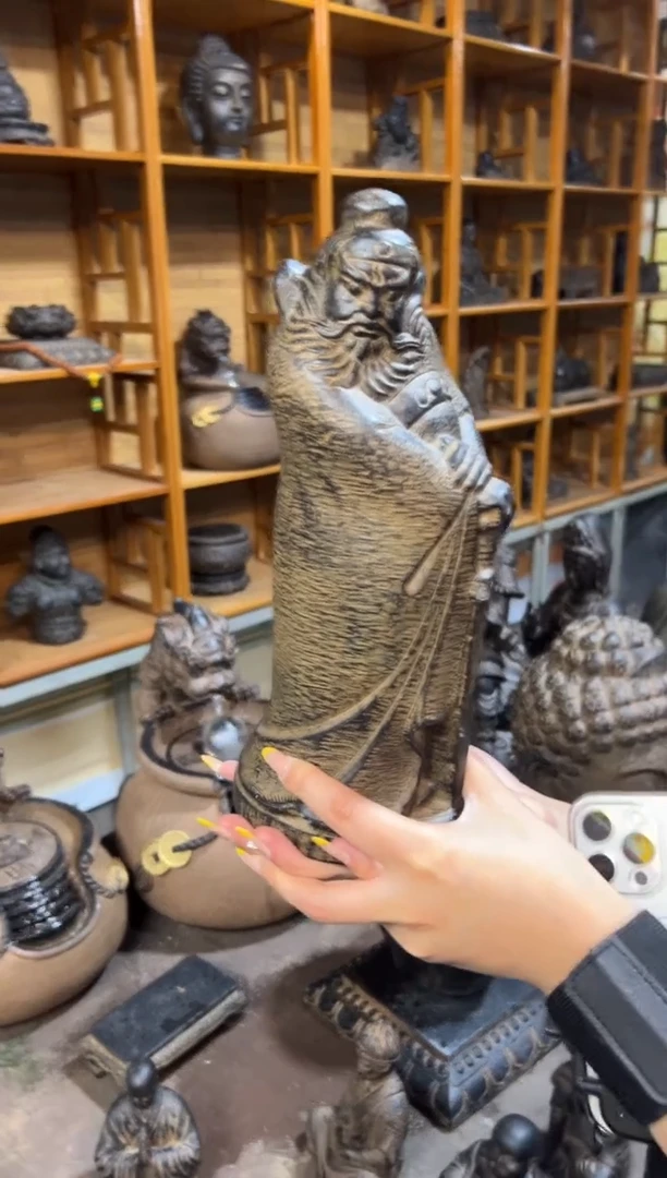 陶土【火山泥】钟馗