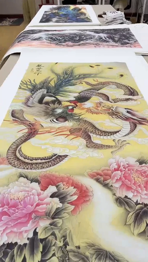 国画九霄甄选国画作品zhb086