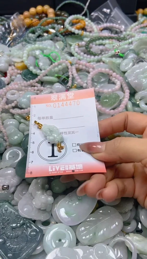 翡翠未镶嵌颈饰闪购0144470