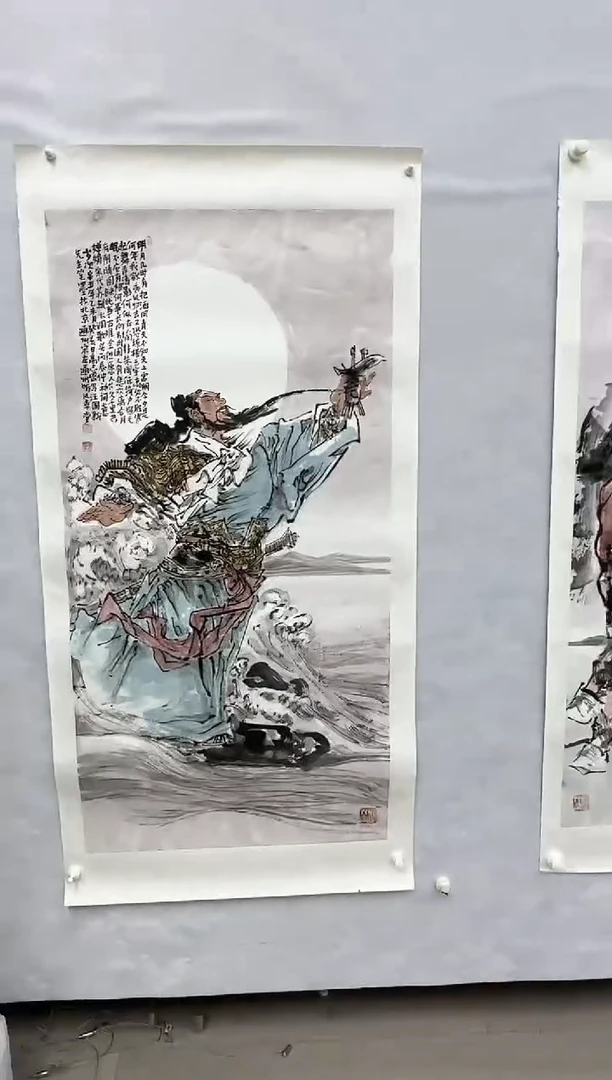 【闪购商品】绘画炳山艺术国画作品
