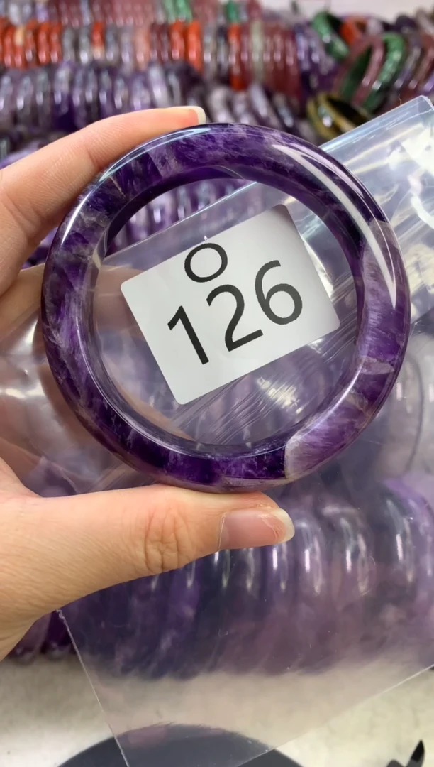 【闪购商品】水晶水晶手镯O未镶嵌126-57