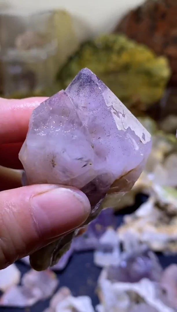 未镶嵌珠宝半成品水晶69号四川超七花园水晶