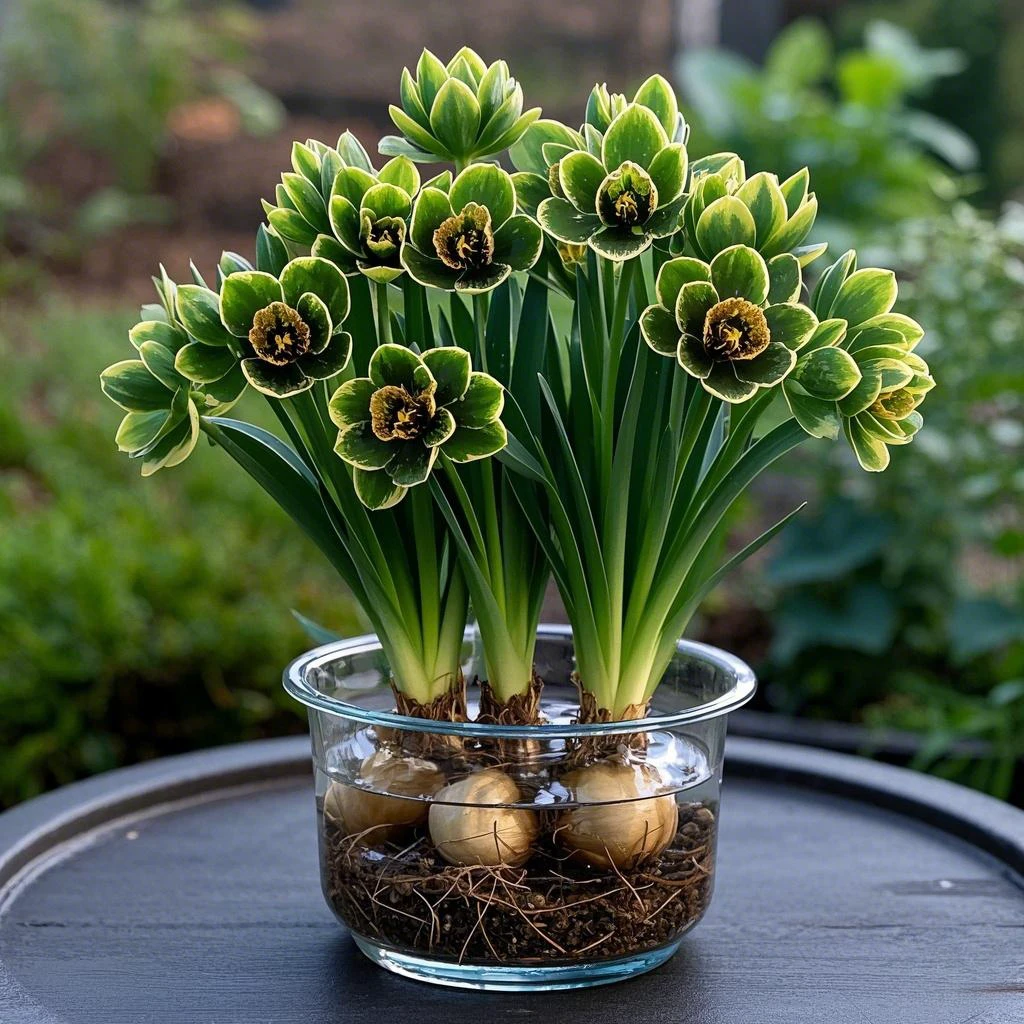 雪片莲水培植物盆栽浓香型办公室内桌面好养懒人鲜花绿植水养花卉