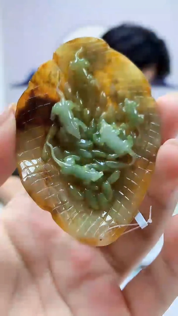 定制翡翠未镶嵌5145ms-毛货163鼠来宝赠珠链
