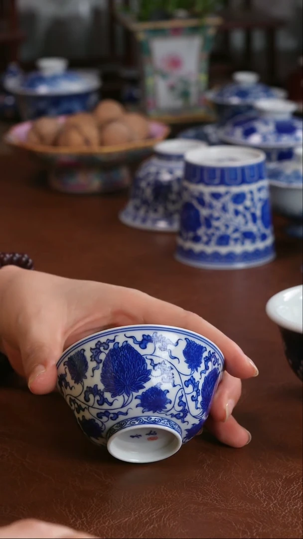 景德镇高端茶器景德镇纯手工手绘高端茶器