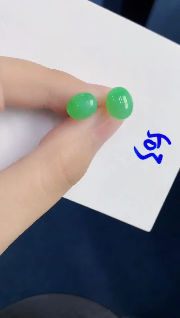 颈饰18K金镶嵌翡翠天然翡翠缅甸A货