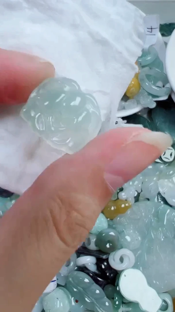 散珠翡翠197号链接,A货翡翠