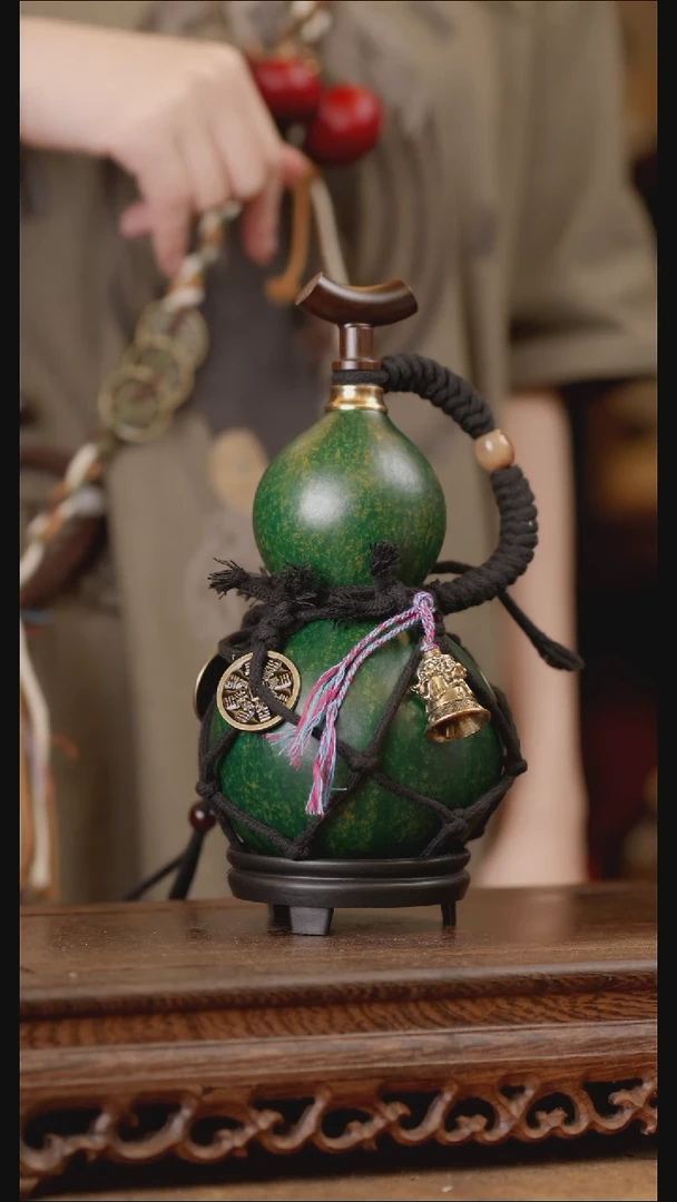 273号精品天然大漆酒葫芦一物一拍~