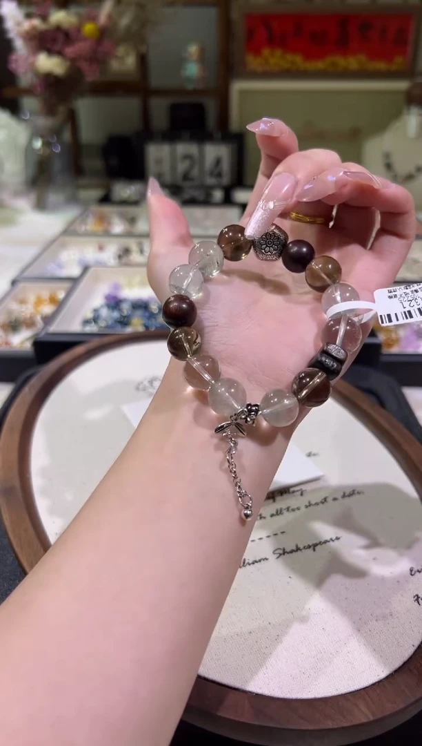 合金手链水晶天然水晶 多样性发一     1321