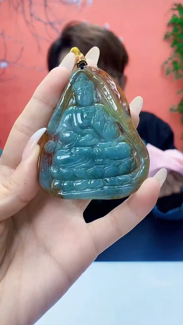 未镶嵌定制翡翠5159ty-毛货挂件63